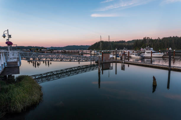 istock Riverwalk in sunset in hot summer in Oregon 1575695407