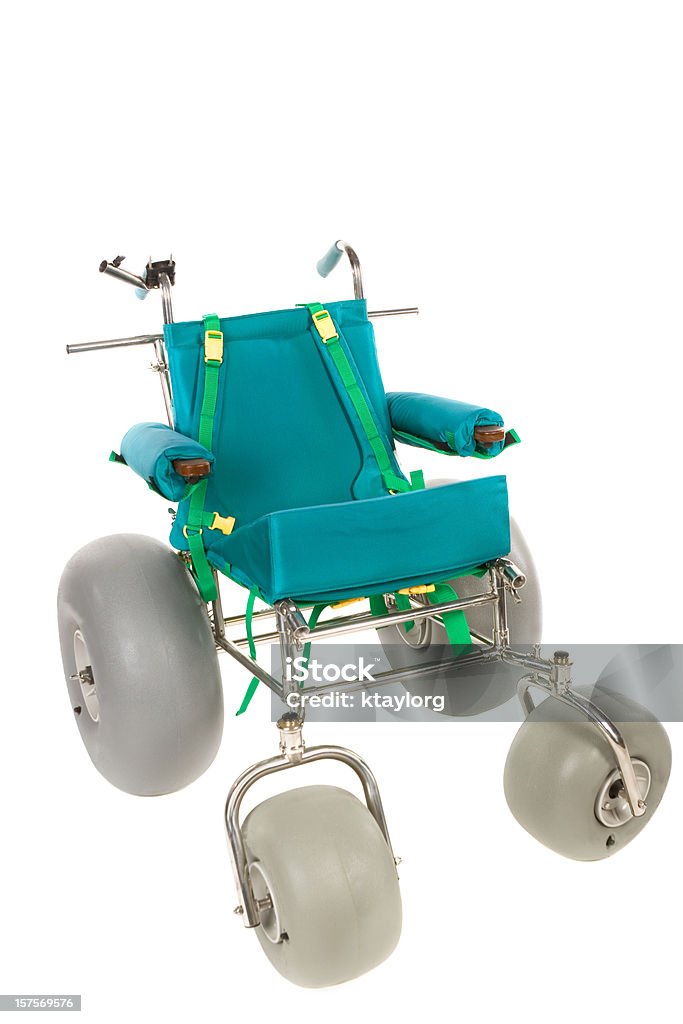 Todos os terrenos, praia cadeira de rodas - Foto de stock de Cadeira de rodas - Equipamento Ortopédico royalty-free