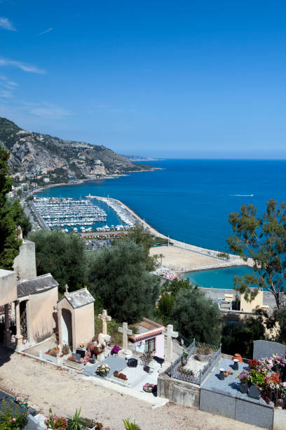 istock Cemetery on French Riviera 157569804