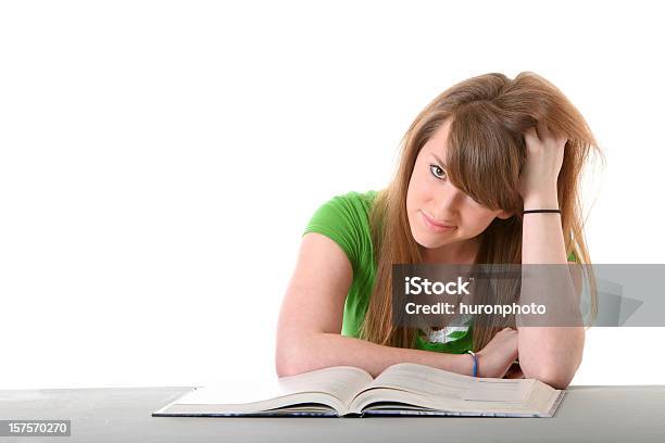 Frustrated Teen Student Stock Photo - Download Image Now - Table, Teenager, 16-17 Years