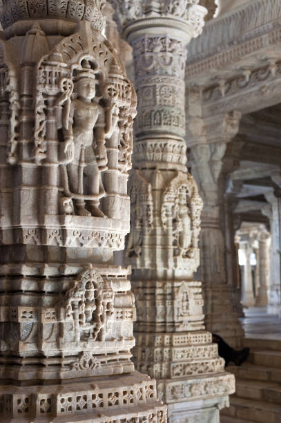 A Jain Temple Dedicated To Adinatha