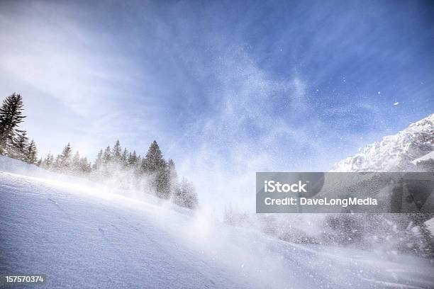 Frozen In Time Stock Photo - Download Image Now - Wind, Snow, Cold Temperature