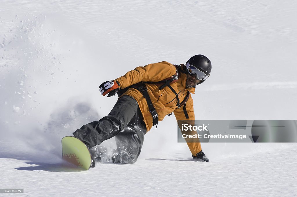 Homem de Snowboard - Foto de stock de Agilidade royalty-free