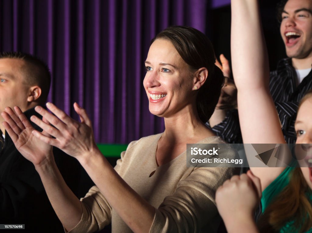 Publikum Klatschen - Lizenzfrei Publikum Stock-Foto