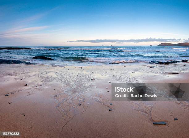 Sonnenaufgang Auf Einem Abgelegenen Cornish Beach Panorama Stockfoto und mehr Bilder von Atlantik