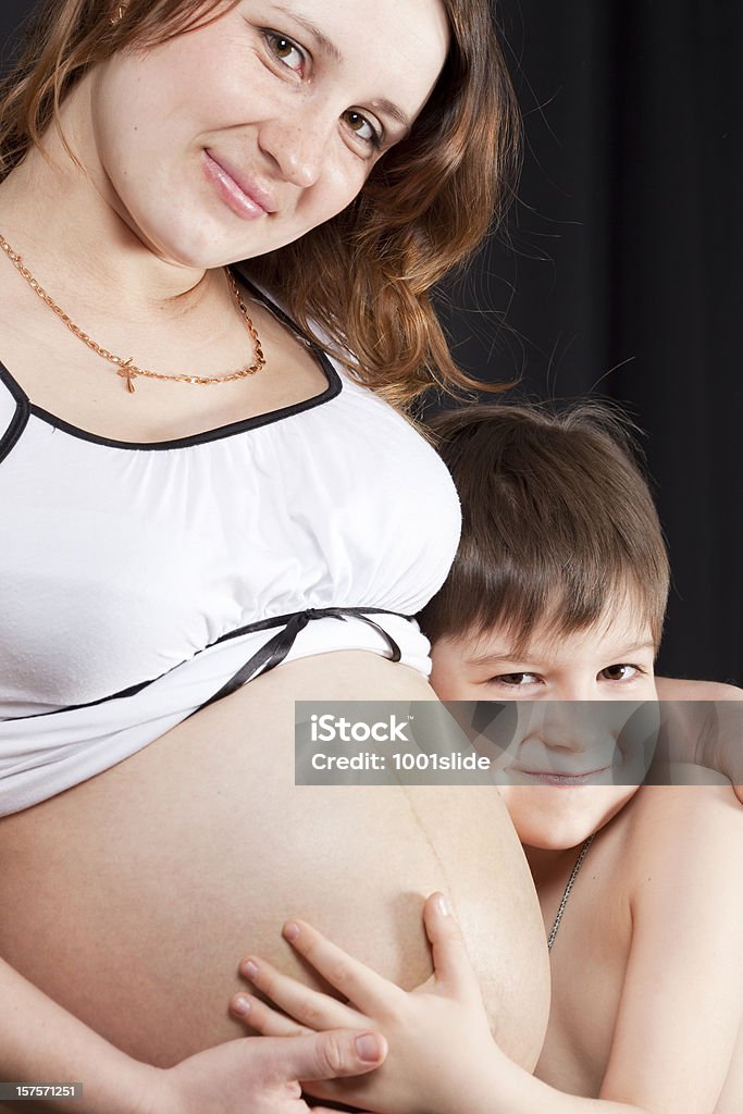 구슬눈꼬리 및 하위-아기 - 로열티 프리 가족 스톡 사진