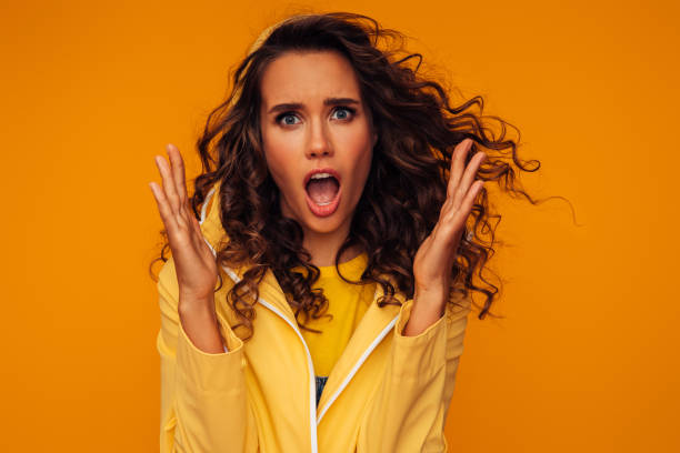istock Beautiful emotional woman 1575713436