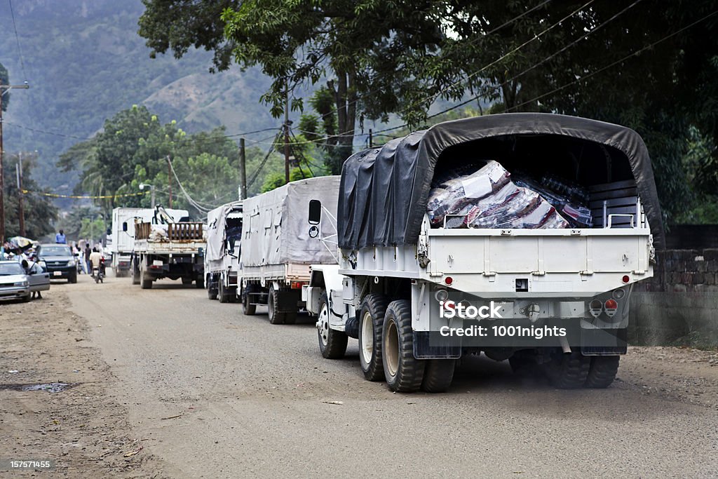 Hilfe für Haiti - Lizenzfrei Abbrechen Stock-Foto