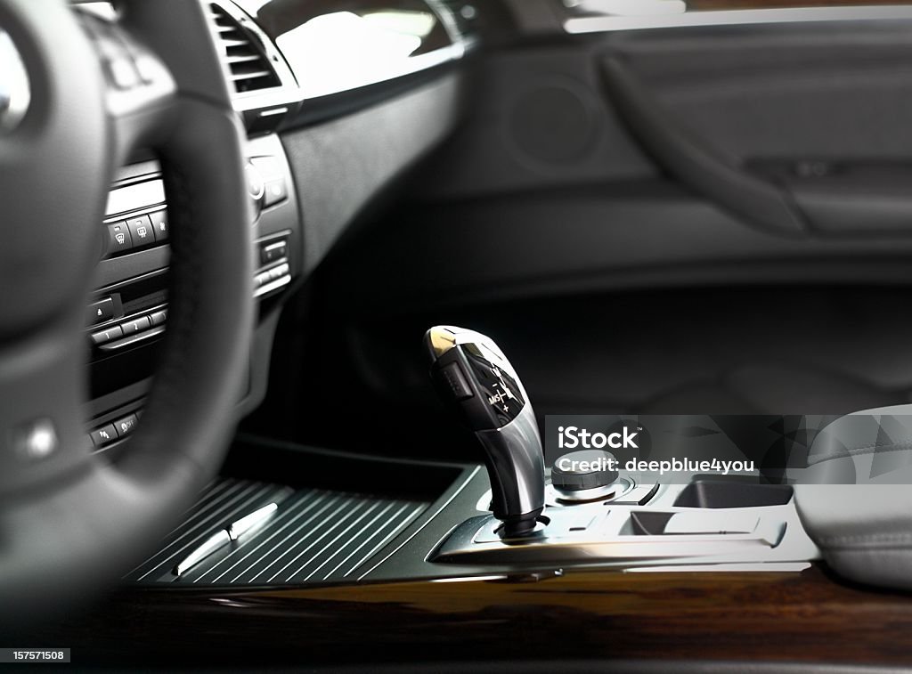 Luxus Auto interno - Foto stock royalty-free di Automobile