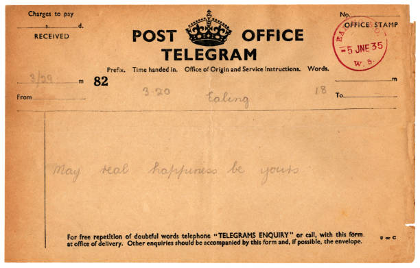 istock Wedding good wishes telegram, 1935 157571734