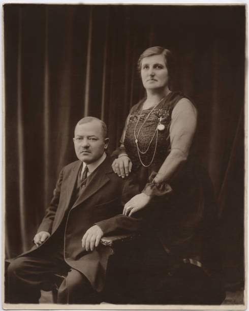 istock Vintage Anniversary Portrait 157572350
