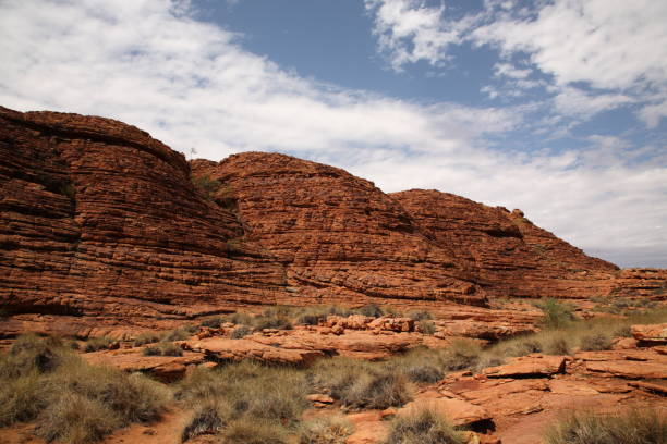 Geology of mountain structure during the Australian winter 2019