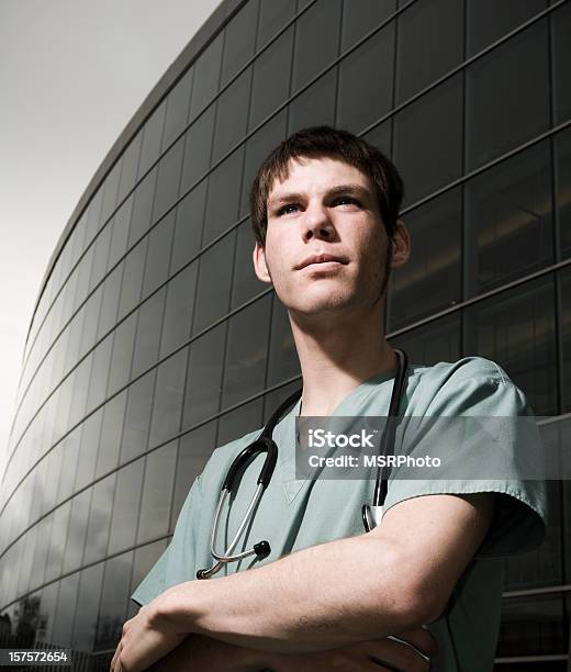 Medical Portrait Stock Photo - Download Image Now - 20-24 Years, Accidents and Disasters, Adult