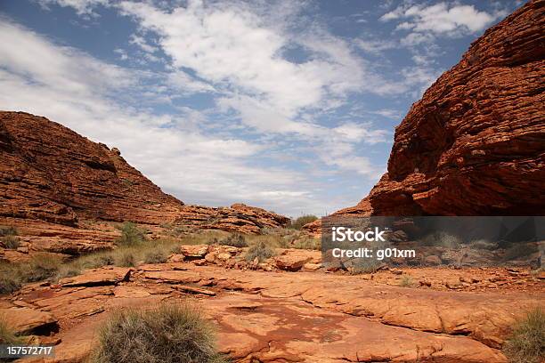 Paesaggio Di Kings Canyon - Fotografie stock e altre immagini di Alice Springs - Alice Springs, Australia, Cultura australiana