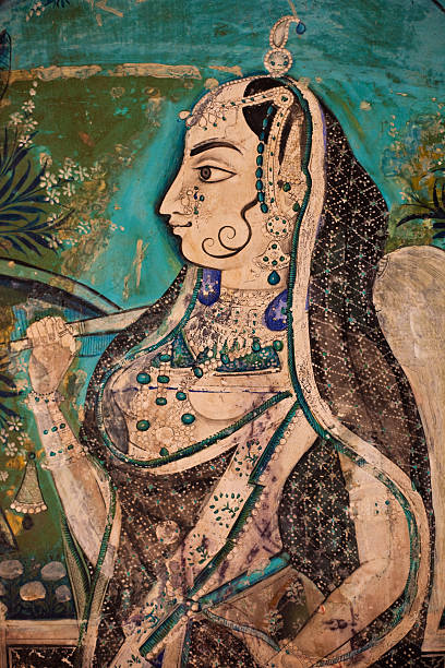 Bundi Palace Painting From Rajasthan, India