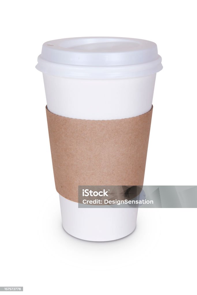 Einweg Kaffeebecher - Lizenzfrei Pappkaffeebecher Stock-Foto