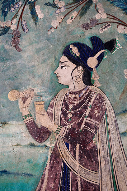 istock Bundi Palace Painting From Rajasthan, India 157572816