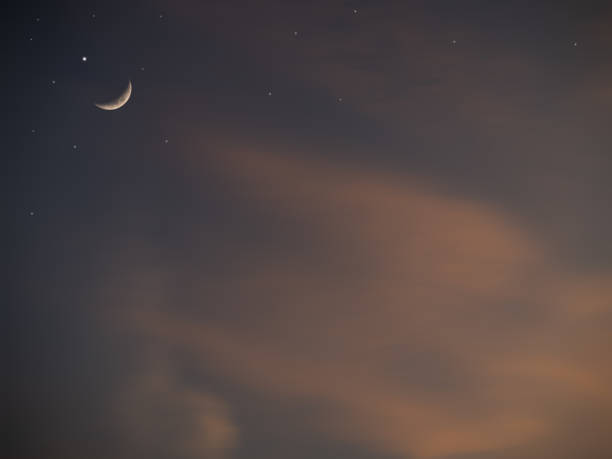 istock Moon Ramadan Eid Background Mubarak Kareem Greeting Islam Symbols, Crescent Moon Night Sky Star Arab Iftar Muslim Mubarak Moonlight Evening Adha Celebration Arabic Holy Cloud Dark Fitr Ramazan 1575728671