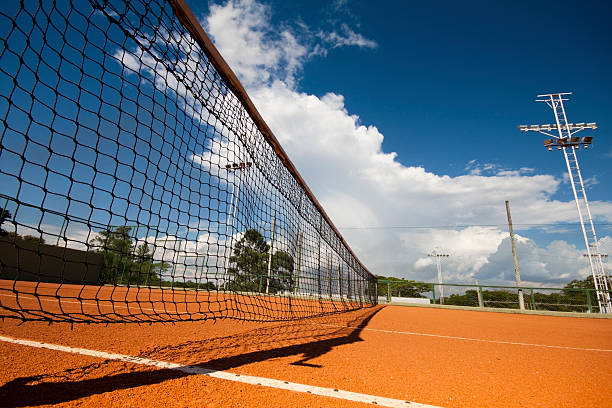 istock Tennis court 157573020
