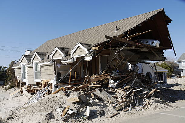 istock Damage from Hurricane Sandy in Mantoloking, NJ. 157576206