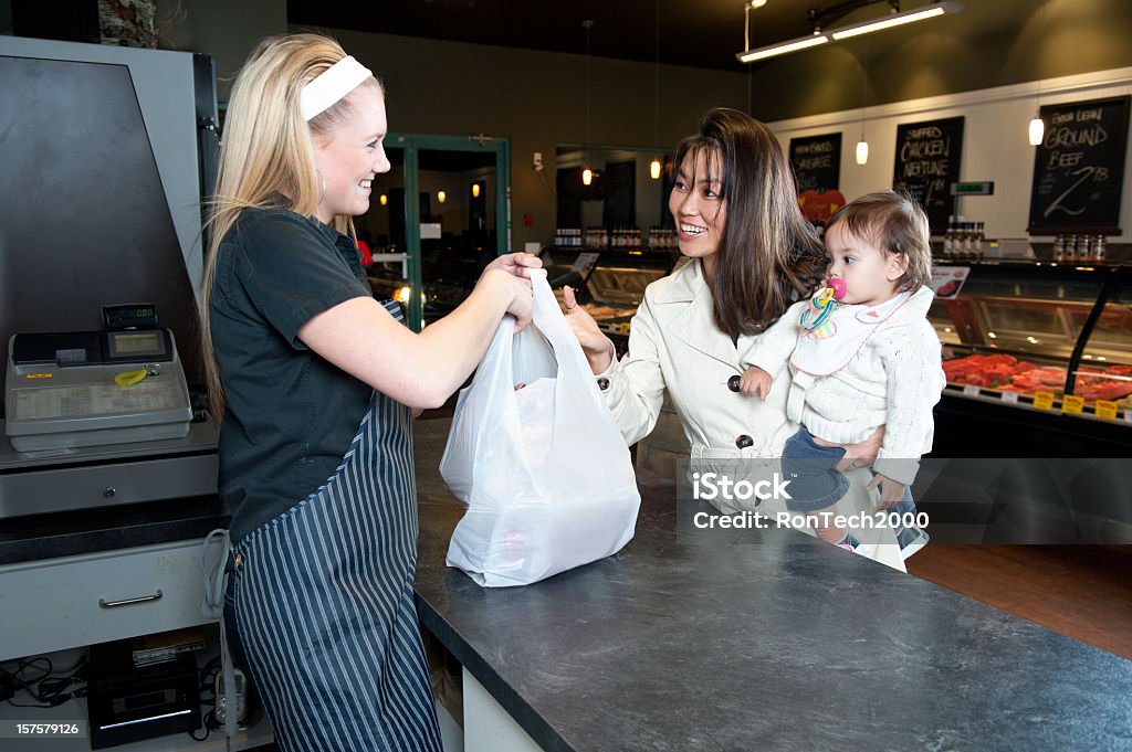 Einzelhandel-Transaktion - Lizenzfrei Baby Stock-Foto