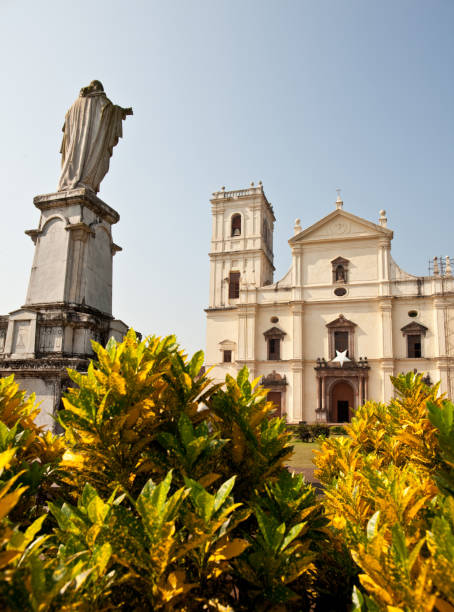 istock Se Cathedral in Old Goa, India 157580046