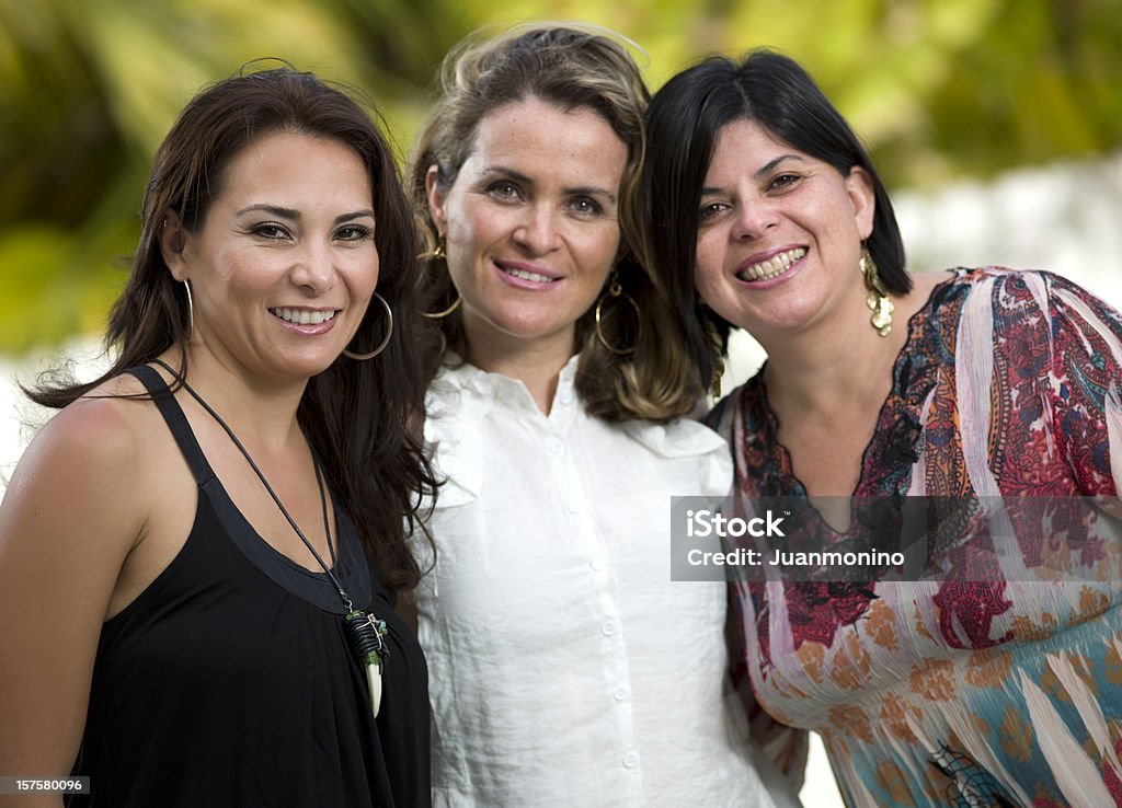 Trzy Miami Hispanic Housewives - Zbiór zdjęć royalty-free (40-49 lat)
