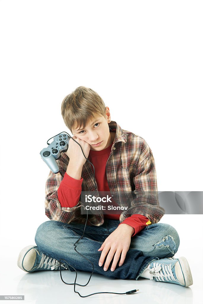Garçon avec aire de jeu - Photo de Adolescent libre de droits