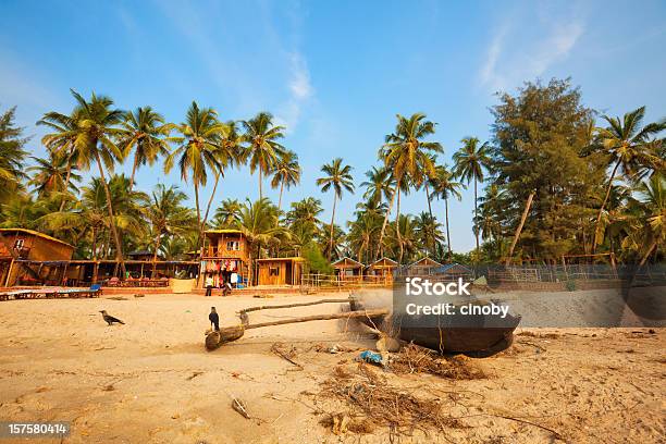 Goa Palolem Stock Photo - Download Image Now - Alternative Lifestyle, Bay of Water, Beach