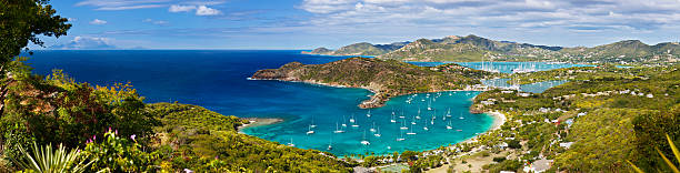 English Harbour Panorama, Antigua