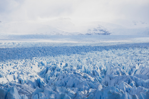 Effects of global warming and climate change on the glaciers