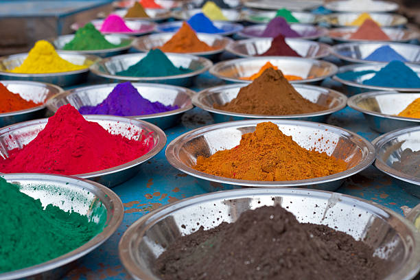 istock Indian Colorful Powder 157582177