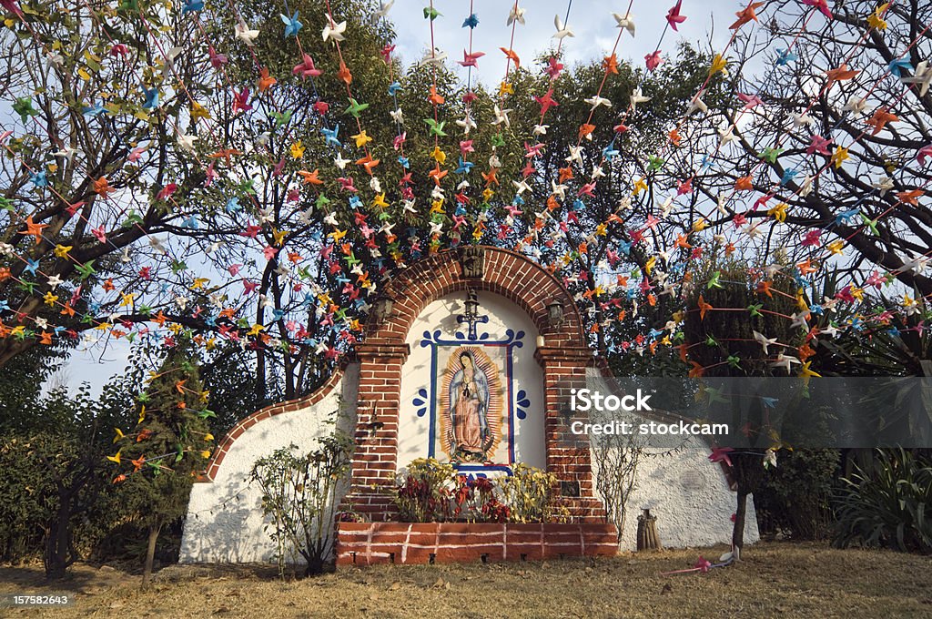 Our Lady of Guadalupe Shrine in Mexico City  Virgin of Guadalupe Stock Photo