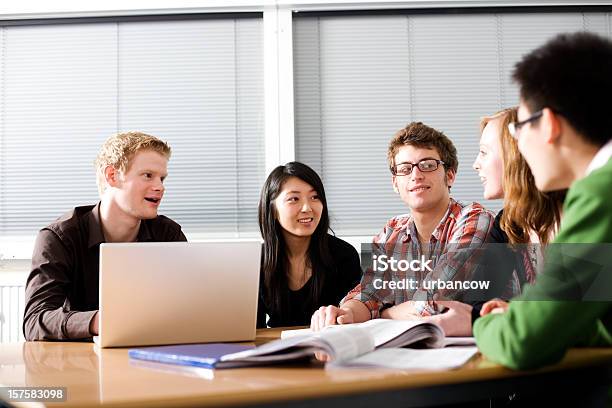 Study Group Stock Photo - Download Image Now - Adult, Adult Student, Adults Only