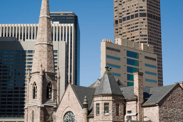 istock gothic church in city downtown 157583350