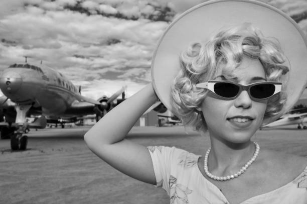 Classic Girl at Airport