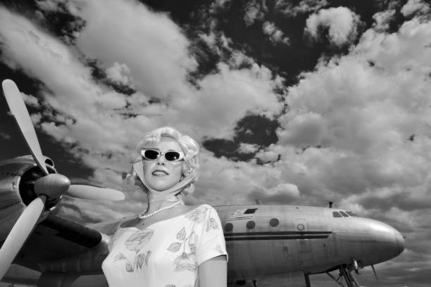 istock Classic Girl at Airport 157583696