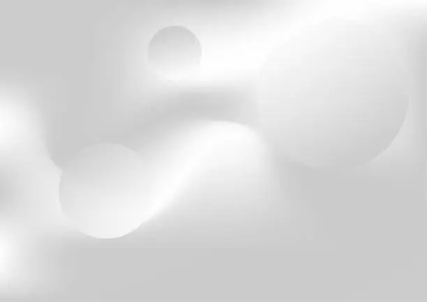 Vector illustration of Grey and White Abstract Background