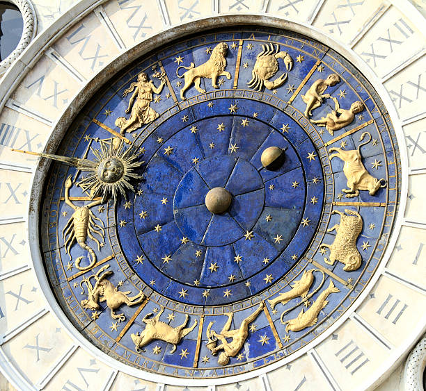 istock Astronomical Clock in Venice, St. Mark's Square, Italy. 157584636