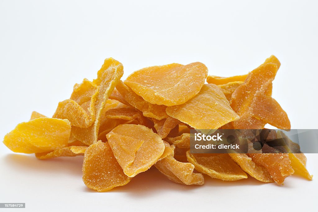 Large pile of dried up mango.  Mango Fruit Stock Photo