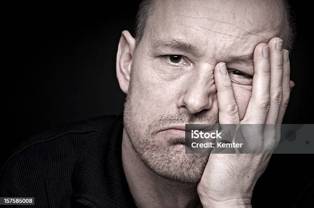 Boring Stock Photo - Download Image Now - Boredom, Men, Human Face