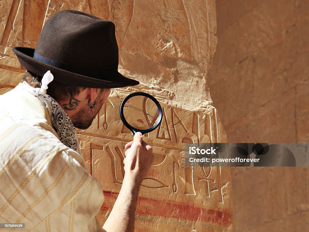 Archeologist - Royalty-free Cultura Egípcia Foto de stock