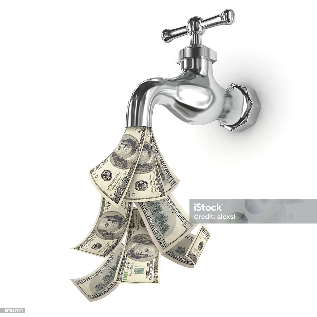 O dinheiro toque - Foto de stock de Dinheiro a Rodo royalty-free