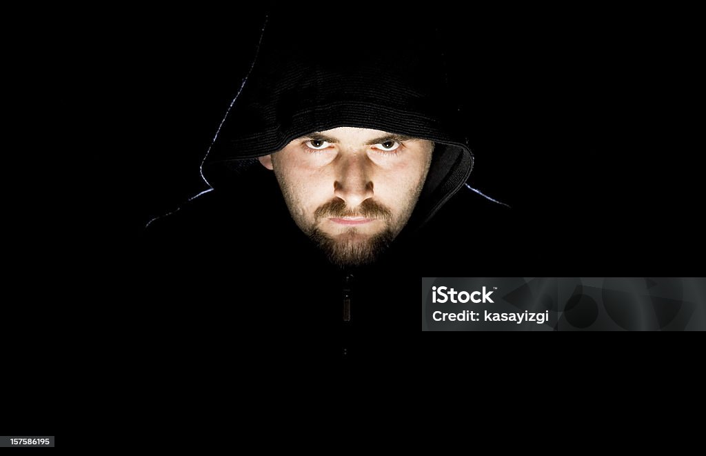 man in black - Photo de Psychopathie libre de droits