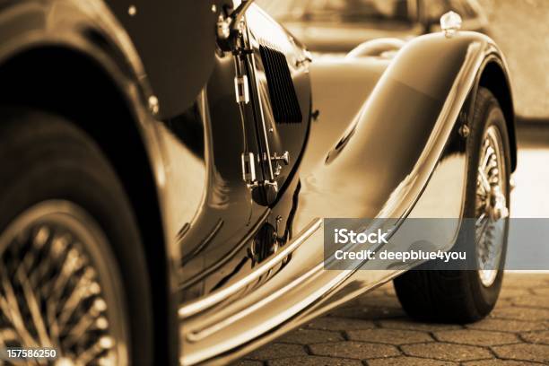 Oldtimer Seitenansicht Sepia Außenaufnahme Stockfoto und mehr Bilder von Auto - Auto, Luxus, Oldtimerauto