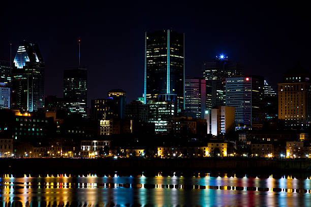 istock Montreal Cityscape in Summer at Night 157586443
