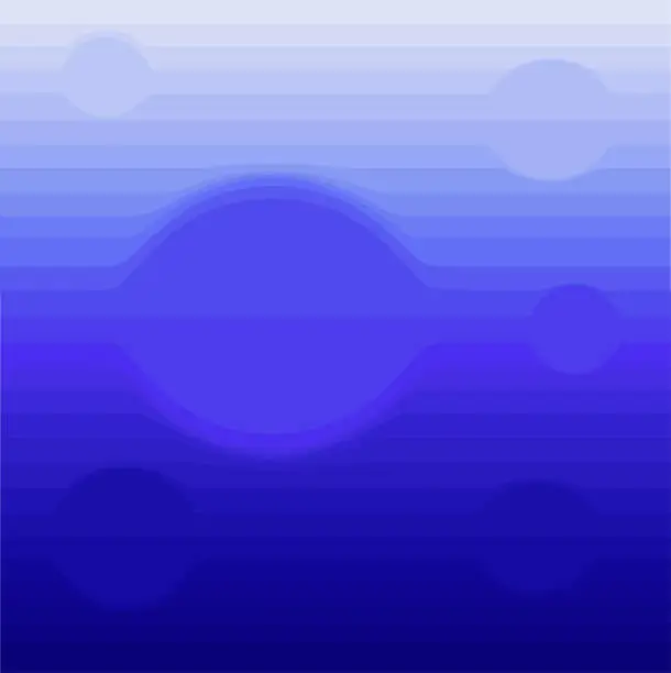 Vector illustration of Blue Abstract Background