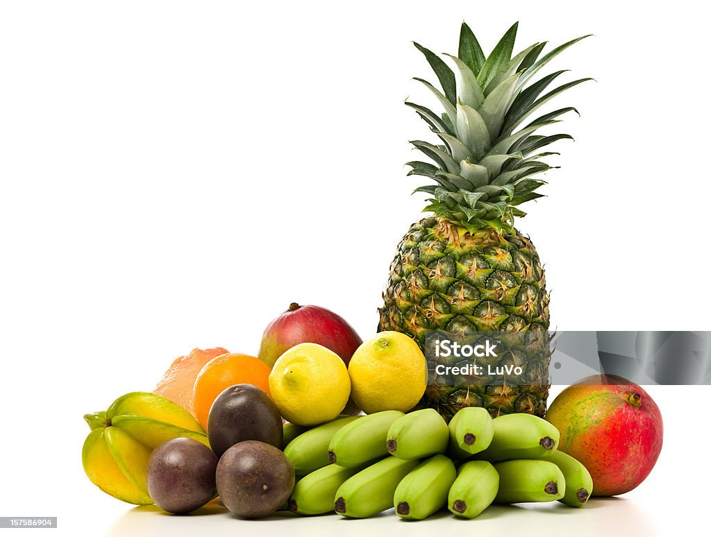 Frutas tropicais - Foto de stock de Banana royalty-free