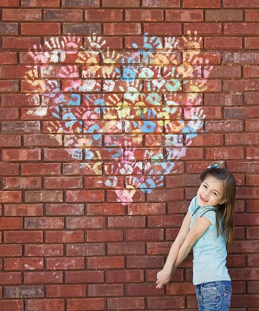 I Love You from Children's Handprints