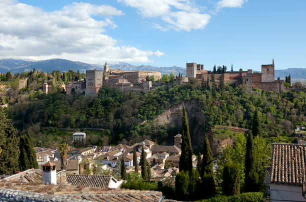 istock The Alhambra in Granada Spain 157586996